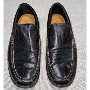 Cole Haan Men’s Tucker Venetian Shoes C03557 Size 10M Black/Brown Leather Loafer